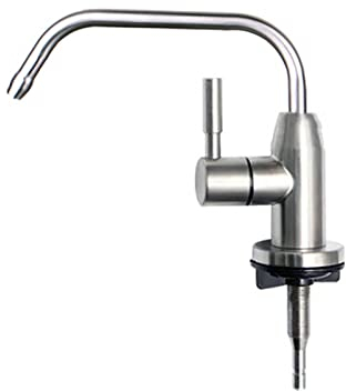 Robinet Osmoseur Cuisine Robinetterie de Cuisine pour Osmoseur Deau En Acier Inoxydable À Levier Unique,Brossé B