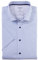 OLYMP Herren Businesshemd Kurzarm Level Five 24/Seven,Rotationsdruck,Body fit,Modern Kent,bleu 11,39