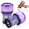 Laukowind Filtro para Dyson V12, Filtros repuesto lavables para el aspirador Dyson V12 Detect Slim Absolute Extra/Total Clean/Fluffy, Replacement Part # 971517-01