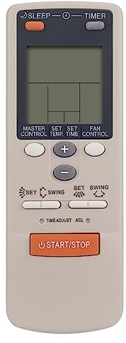 ALLIMITY Ersatz Klimaanlage Fernbedienung passend für FUJITSU Air Conditioner AC A/C AR-JW11 AR-DB4 AR-DB7 AR-HG1 AR-DB6 AR-JW19 AR-JW33 AR-JW2 AR-JW2