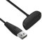 AXFEE Cable de Carga para Fitbit, Adaptador de para Pulsera, Cargador Compatible con Fitbit charge5/Fitbit Luxe, Adaptador de Cable de Cargador USB de Repuesto, con Botón de Reinicio(100CM)