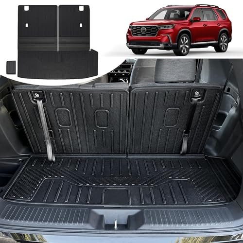 HOUCLEMIC Cargo Mat for 2023-2026 Honda Pilot Accessories