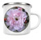 artboxONE Emaille Tasse Rose Weiß Rosa von Wundertüte - Emaille Becher Natur