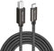 Benriotel Cavo per stampante da USB B a USB C, 3 m, in nylon, da USB B a C, compatibile con MacBook Pro/Air, cavo MIDI compatibile con tastiera pianoforte Yamaha, DAC, controller DJ a iPad