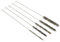 Goupillon 5/10 pièces Ensemble De Brosses De Nettoyage En Acier Inoxydable En Laiton Cylindre Fil Tube Tuyau Brosse De Nettoyage Pistolets À Peinture Brosse De Nettoyage Deboucheur Evier(5pcs Stainles