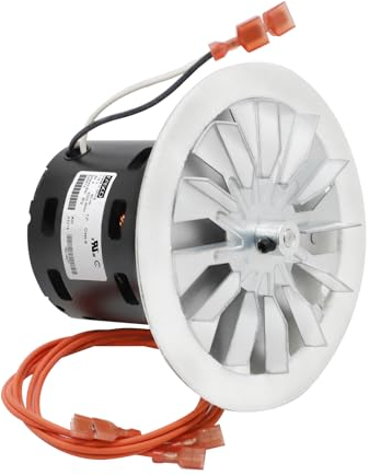 Hioruce Ersatz 812-3381 Verbrennungsgebläsemotor für Quadra-Fire Classic Bay 1200, Heatilator Eco Choice CAB50 & PS50 Pelletofen (ohne Gehäuse)