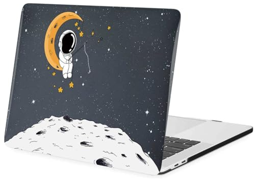FFBOFFC Hard Laptop Case Compatible with MacBook Pro 13 Inch 2020 2019 2018 2017 2016 Release A2338 A2289 A2251 A2159 A1989 A1708 A1706, Plastic Hardshell Cover Case for Pro 13, Astronaut
