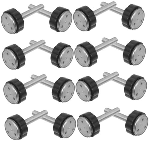 HEMOTON 16 Teiliges Laufstall Zubehör Babygitter Zubehör Gewindespindelstangen Für Haustiergitter Babygitter Erweiterungsset Haustier Sicherheitsgitter Verlängerung