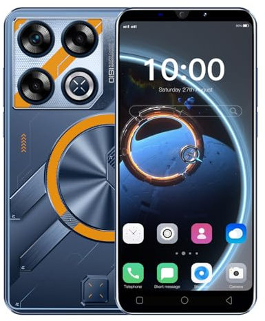 MTGud Smartphone Barato, 5.0'' Dual SIM Dual Camera, Android 9.0, 16GB ROM (Extension to 128GB), Soporte Face ID/WiFi/GPS 3G Mobile Phones (GT20Pro-Blue)