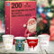 G.M. DISTRIBUZIONE 200 Bicchieri da Caffè in Carta Natalizi 75 ml, Biodegradabili Biocompostabili, Usa e Getta, 4 Colorazioni, Ideale per Casa, Ufficio, Asporto Bevande Calde Natale, piccoli