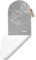 Silva Bügelbrettbezug XL (Grau) für Dampfbügelstation - Bügeleisen Dampf 100% aus Baumwolle - 5 mm Filzstärke Bügeltischbezug für Schnelles Bügeln Iron Board Cover - 140x50 cm