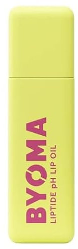 BYOMA Original Liptide PH Lip Oil – Lippenöl mit einem sanften Rosaton, der sich an den natürlichen pH-Wert der Lippen anpasst – nährt, füllt und glättet die Lippen sofort, 5 ml, vegan