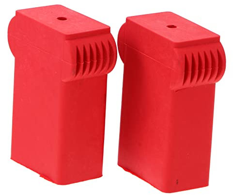 Homoyoyo 2pcs Ladder Cap Slip Cover Silicone Ladder Covers Non-Skid Protector for Used in Home Garage Workshop