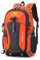 Nircho Wanderrucksack Herren Damen 40L Wasserdichter Rucksack Leicht Groß Reiserucksack，Outdoorrucksack mit Reflexstreifen Für Wandern, Radfahren, Klettern, Bergsteigen und Reisen Sport (Orange)