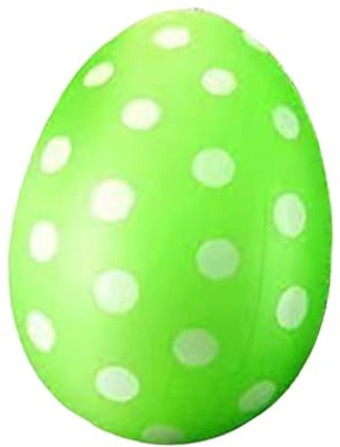 kesurpae Festliche Osteratmosphäre mit aufblasbaren Ostereiern, Hof und Garten Aufblaseier, Gartenballons, Dekoration, Grün, 16 Zoll