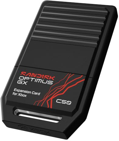SanDisk Optimus GX C50 Speichererweiterungskarte für Xbox 512 GB (Entwickelt für – 1 Monat Xbox Game Pass – 1 Monat Discord Nitro)