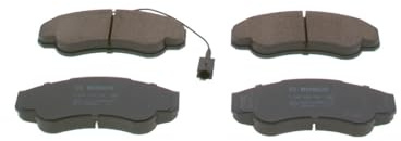 BOSCH Bremsbelagsatz, Scheibenbremse 0986424769 | Kompatibel mit: CITROËN JUMPER I Bus, JUMPER I Kasten, JUMPER I Pritsche/Fahrgestell, FIAT DUCATO Bus, DUCATO Bus