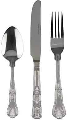 Olympia Kings Cutlery Sample Set 18/0 Stainless Steel Kitchen Tea Spoons