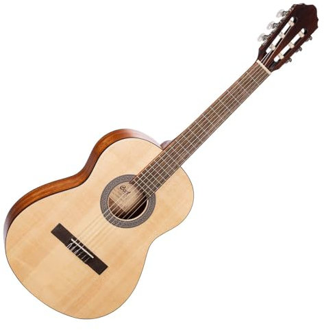 Cort AC200-3/4 Open Pore Incl. Gratis Tuner! - Klassieke Starters Gitaar - Naturel