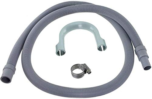 SPARES2GO estensione Tubo di scarico per Lavatrice LG (1,5 M 18mm / 22 millimetri)