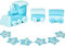 Train set Cake Topper Party Decoration Personalised Custom Name Fabulous Edible Icing Great for Kids Boy Girl 10 Year Old Easy To Use Icing Professional