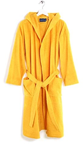 Caleffi Accappatoio in Cotone Giallo Sole Minorca - 75744