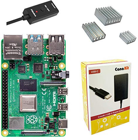 CanaKit Raspberry Pi 4 Basic Kit (2GB RAM)