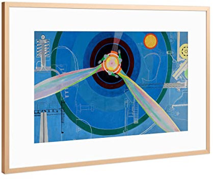 artboxONE Poster mit Rahmen Kupfer 45x30 cm Propeller Sonia Delaunay-Terk von Culture Images - gerahmtes Poster