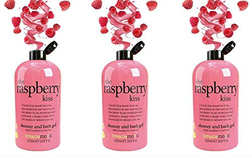 Treacle Moon The Raspberry Kiss Dusch- und Badegel, 500 ml, 3 Stück
