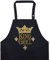 EXPRESS-STICKEREI BBQ Grillschürze - Lustige Kochschürze für Grillfans - Verstellbare Latzschürze für Männer/Frauen - Küchenschürze mit Spruch King of the Grill - Crown - Grillschürze