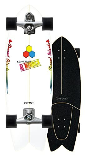 Carver x Channel Island Surfskate Komplettboard Fishbeard C7 29.25 (raw)