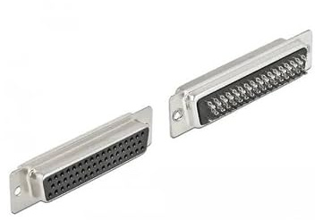 Delock D-Sub HD 50 Pin Buchse Metall, Lötversion, 2 Stück