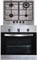SIA SO113SS 60cm Stainless Steel Electric Single Fan Oven & SSG601SS 4 Burner Gas Hob With LPG Kit & FFD