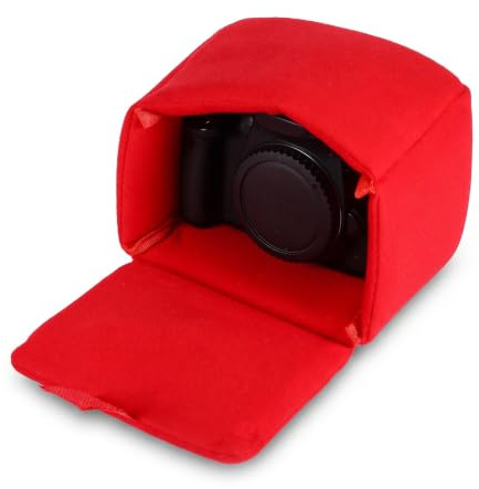 Zunate DSLR Camera Bag, Water-resistant DSLR SLR Camera Insert Bag Soft Padded Camera Equipment Bag for Women, Men