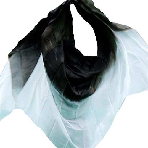 Seidenschleier, 100 % Seide, Bauchtanz-Schleier, Bauchtanz, Handschal, Bauchtänzer, Bühnenauftritt, Gradient, Figur, 12, 250 x 114 cm