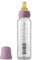 BIBS Baby Glass Bottle, Vermindert Koliken, Runder Sauger aus Naturkautschuklatex, Unterstützt das Stillen. Hergestellt in Dänemark, Complete Set - 225 ml, Mauve