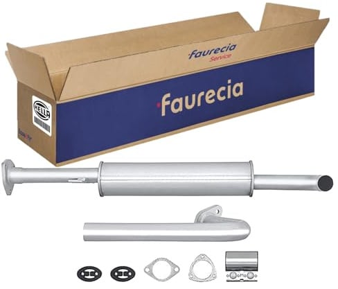 HELLA 8LB 366 020-601 Vorschalldämpfer - Easy2Fit® Kit - vorne - zweiteilig | Kompatibel mit: GM KOREA LANOS, LANOS Stufenheck