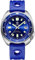 London Craftwork SD1970 Steeldive Captain Willard 6105 Automatische Taucheruhr NH35 Uhrwerk, Blau (Gummi blaues Armband), Militär