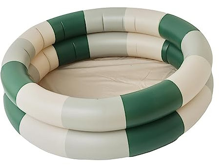 LOVIVER Piscine Gonflable pour bébé en PVC, Piscine à balles pour Centre de Jeu d'eau rétro, Piscine pour Enfants, Piscine Gonflable familiale pour Enfants et, Vert