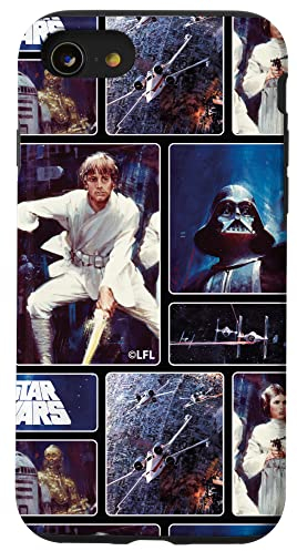 Hülle für iPhone SE (2020) / 7 / 8 Star Wars A New Hope Konzeptkunst