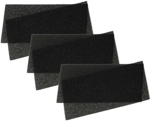 vhbw 6x Schaumfilter 40 PPI kompatibel mit Bauknecht TRWP 8680 (856086816020), TRWP 7710 (856010416020), TRWP 7700 (856010216023) Wäschetrockner