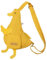 Fecialy Kawaii Geldbörse Nette Duck Crossbody Tasche Neuheit Tier Messenger Geldbörse Einzigartige Canvas Umhängetasche
