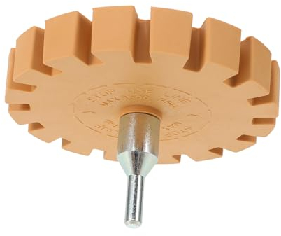 Gatuida Car Tire Decal Entferner Pneumatisches Eraser Wheel Zur Entfernung Von Aufklebern Und Kleberesten Für Auto Und Industrieanwendungen