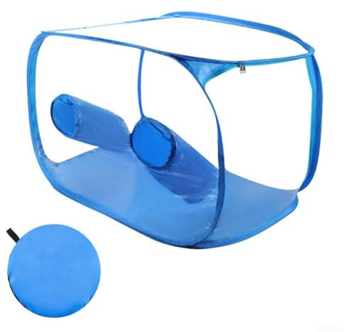 Set per la coltivazione di funghi con design trasparente per monitorare efficacemente i progressi della crescita (blu)