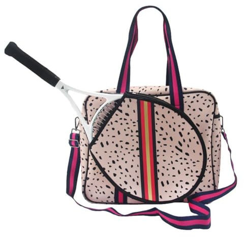 Hixingo Tennistasche für Damen und Herren, Große Tennisschläger Tasche mit Abnehmbarer, Verstellbarer Riemen für Tennisschläger, Badmintonschläger (Stil 12,20-30L)