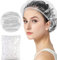 100 Pcs Shower Caps Disposable, Waterproof Hair Caps, Waterproof Shower Cap, shower cap for women, Plastic Shower Caps for Hair Treatment for Salon, Spa, Travel, Home Use, Hotel, Shower