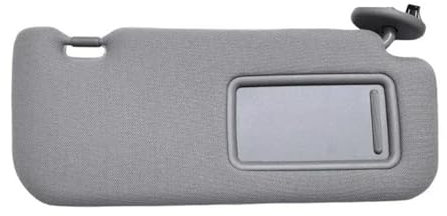 DZSQWETYU Parasol Coche para Toyota para Auris para Corolla 2008-2013 Parasol Interior Coche con Espejo Gris Beige Parasol Izquierdo Derecho Lado Conductor Pasajero Parasol(Grey Right)