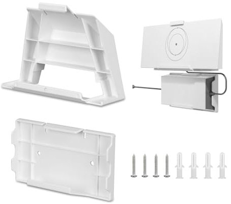 Starlink V3 Mount, Gen 3 Router Wall Mount with Starlink Power Supply Mounting Kit for Starlink V3 and Gen3 High Performance Standard Router Cable-Organizing Wall Mount Starlink Gen 3 Mount