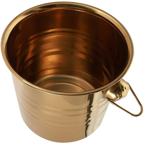 OUNONA Hielo Inoxidable Cubitera Multifuncional para Vino Cerveza y Champán para Fiestas