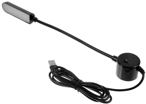 HOODANCOS Magnetische Nähmaschinen LED Leuchte mit Hoher Helligkeit und Augenschutz Einfache Installation Abs Material Arbeitsleuchte für Nähmaschinen und Werkbänke in Schwarz